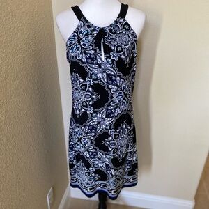 NWT WHBM Floral Print Midi Dress